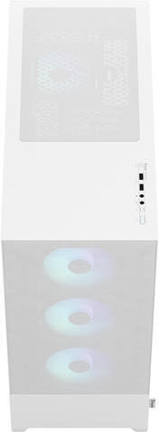 Fractal Design Pop XL Air Gaming Midi Tower Κουτί Υπολογιστή με Πλαϊνό Παράθυρο RGB White TG Clear
