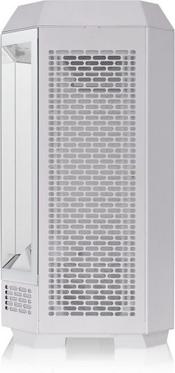 Thermaltake The Tower 300 Gaming Micro Tower Κουτί Υπολογιστή με Πλαϊνό Παράθυρο και RGB Φωτισμό Λευκό