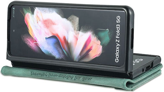 Dream Ii Skin Feel Book Δερματίνης Πράσινο (Galaxy Z Fold 3)