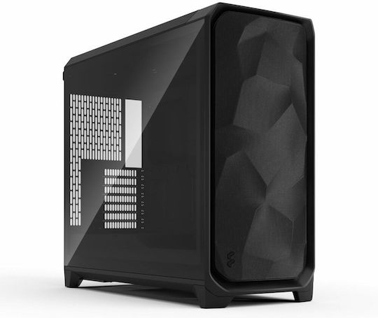 Fractal Design Meshify 3 XL TG Light Tint Gaming Midi Tower Κουτί Υπολογιστή με Πλαϊνό Παράθυρο Μαύρο