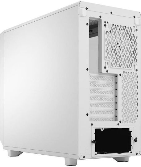 Meshify 2 Lite Gaming Midi Tower Computer Case with Side Window White TG Clear Tint