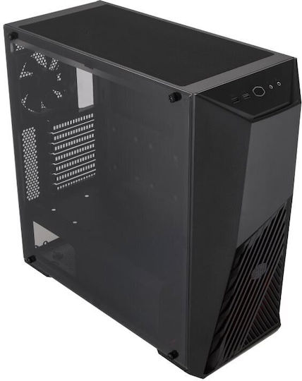 CoolerMaster MasterBox K501L Gaming Middle Tower Carcasă Calculator cu Fereastră Laterală și Iluminare RGB Negru