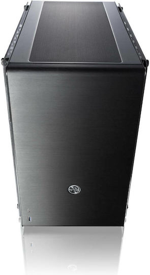 Raijintek Ophion Evo Gaming Mini Tower Κουτί Υπολογιστή με Πλαϊνό Παράθυρο Μαύρο