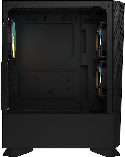 Cougar MX430 Mesh RGB Геймърско бюро Midi Tower Компютърна кутия със страничен прозорец Черен