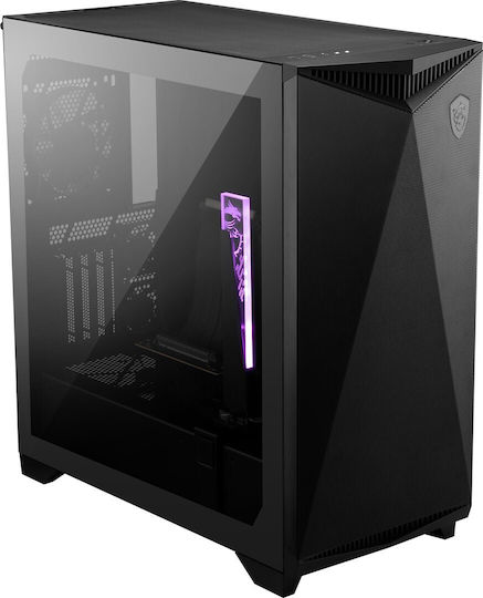 MSI MPG GUNGNIR 300P AIRFLOW Gaming Midi Tower Κουτί Υπολογιστή με Πλαϊνό Παράθυρο Μαύρο