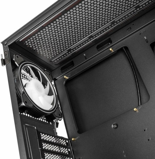 Kolink Inspire K12 ARGB Gaming Midi Tower Κουτί Υπολογιστή με Πλαϊνό Παράθυρο Μαύρο