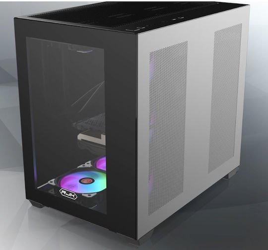 Raijintek Paean C7 Gaming Middle Tower Cutie de calculator cu iluminare RGB Negru