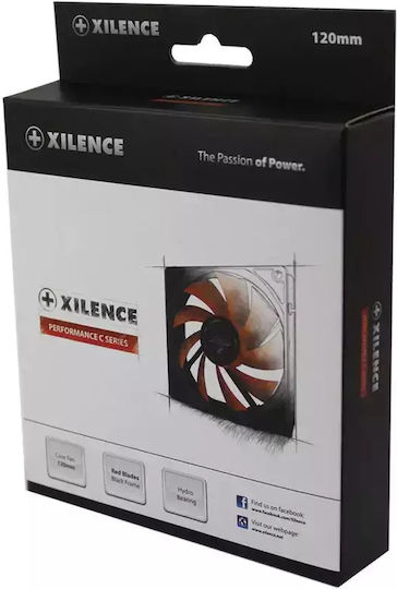 Xilence XF039 Case Fan 120mm (1300rpm / 44.71cfm) Χωρίς Led Φωτισμό και Σύνδεση 3-Pin