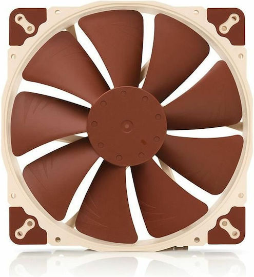 Noctua NF-A20 FLX Case Fan 200mm (800rpm / 86.46cfm) Without LED Lighting And 3-Pin Connection Brown