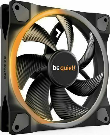 Be Quiet Light Wings Case Fan 120mm (1700rpm / 41.51cfm) with ARGB Lighting and 4-Pin PWM Connection