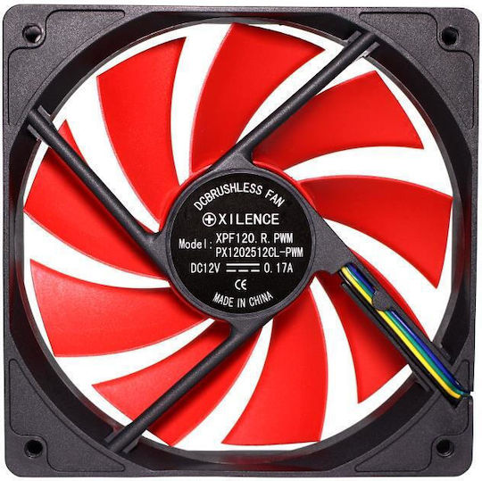 Xilence Performance C Case Fan 120mm 1500rpm 57.9cfm Without LED Lighting And 4-Pin PWM Connection