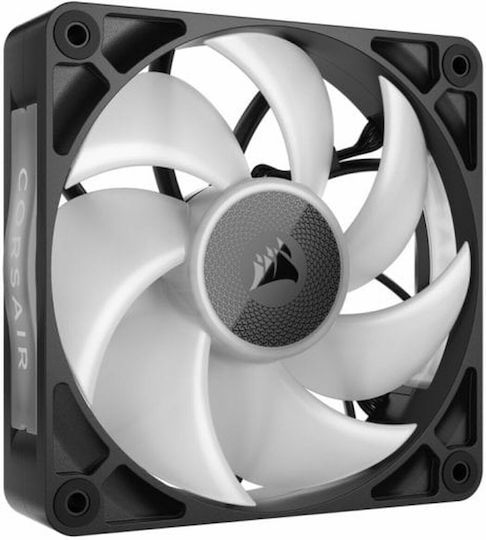 Corsair iCUE LINK RX120 MAX Ventilator Pentru Carcasă (2000rpm / 71.3cfm) cu Iluminare RGB și Conexiune 4-Pin PWM