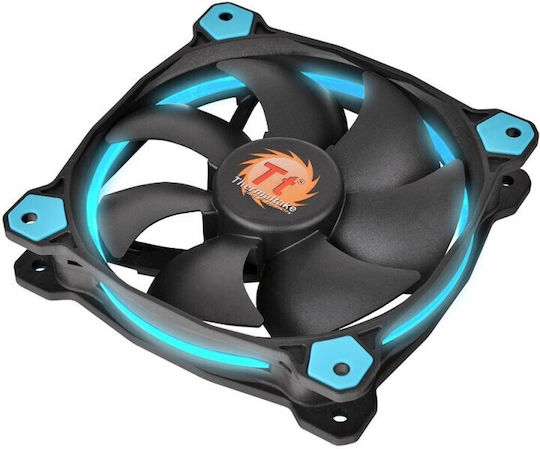 Thermaltake Riing 14 Led 14 X 14 Case Fans 140mm (1400rpm / 51.15cfm) with Blue Lighting and 3-Pin Connection