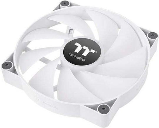 Thermaltake CT200 Case Fan 900rpm with ARGB Lighting and 4-Pin PWM Connection White