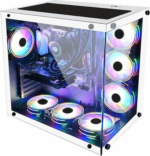 Lovingcool YM-01 Case Fan 120mm (1800rpm / 61cfm) με RGB Φωτισμό και Σύνδεση 3-Pin / 4-Pin Molex
