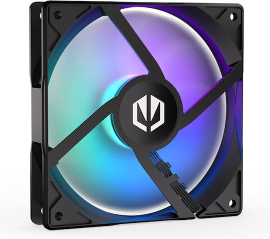 Endorfy Stratus Case Fan 120mm (1400rpm) με ARGB Φωτισμό και Σύνδεση 3-Pin / 4-Pin PWM