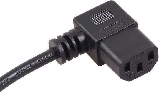 Maclean Energy Schuko - IEC C13 Cable 3m Μαύρο MCTV-803
