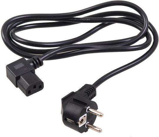 Maclean Energy Schuko - IEC C13 Cable 3m Μαύρο MCTV-803