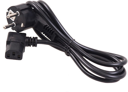 Maclean Energy Schuko - IEC C13 Cable 3m Μαύρο MCTV-803