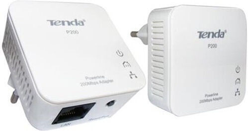 Tenda P200 Powerline Dual Kit Wired and Ethernet Port