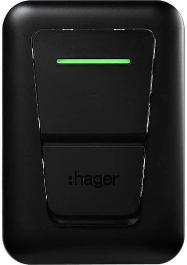 Hager Witty One Wall Mounted Three-Phase Charger 7kW Type 2