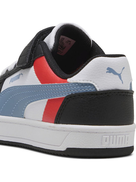 Caven 2.0 Block Παιδικά Sneakers με Σκρατς Λευκά 394462-17