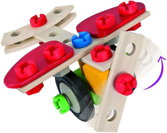 Eichhorn Wooden Construction Toy Heros Constructor