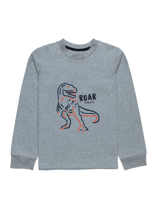 Alouette Kinder Schlafanzug Winterlich Gray