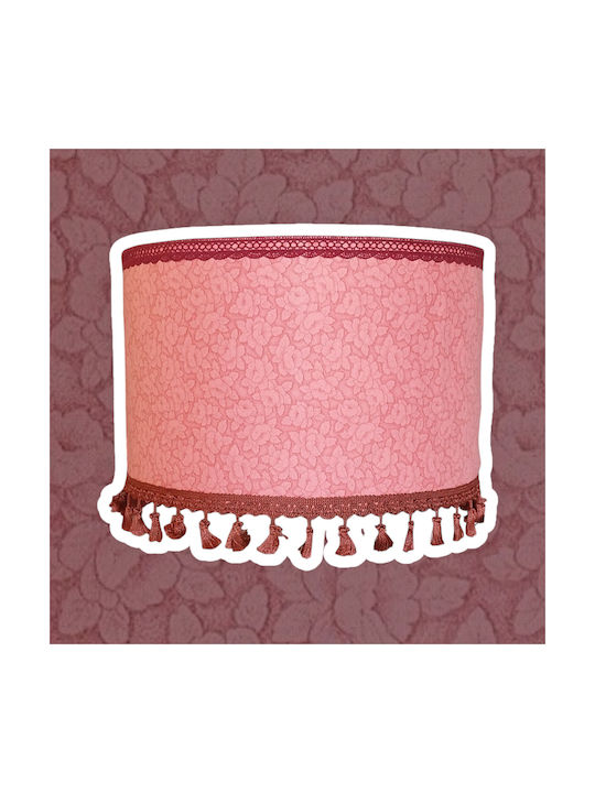 Oxygen Kids Single Ceiling Light E27 Pink 35x20cm