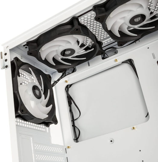 Kolink Observatory HF Mesh ARGB Gaming Midi Tower Κουτί Υπολογιστή με Πλαϊνό Παράθυρο Λευκό