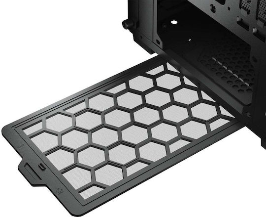 Cougar Duoface Pro RGB Gaming Midi Tower Κουτί Υπολογιστή με Πλαϊνό Παράθυρο Μαύρο