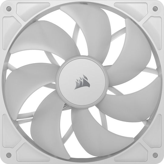 Corsair RS140 Case Fans (1700rpm / 95.5cfm) with ARGB Lighting and 4-Pin PWM Connection 2pcs White