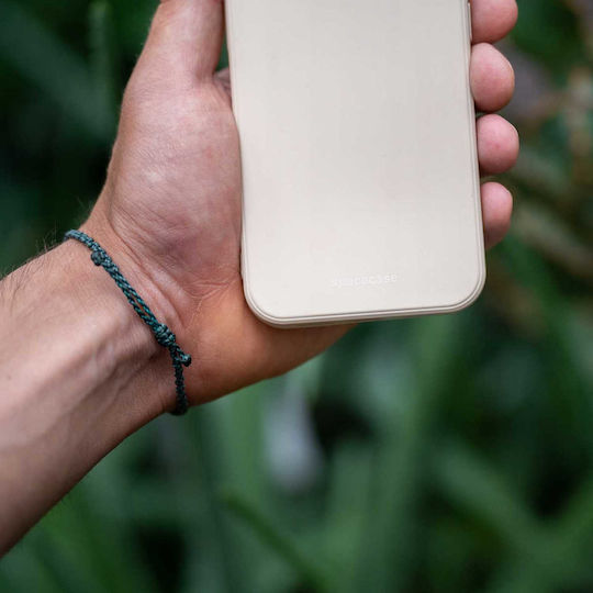 Spacecase Back Cover Σιλικόνης Μπεζ (Galaxy A32 4G)