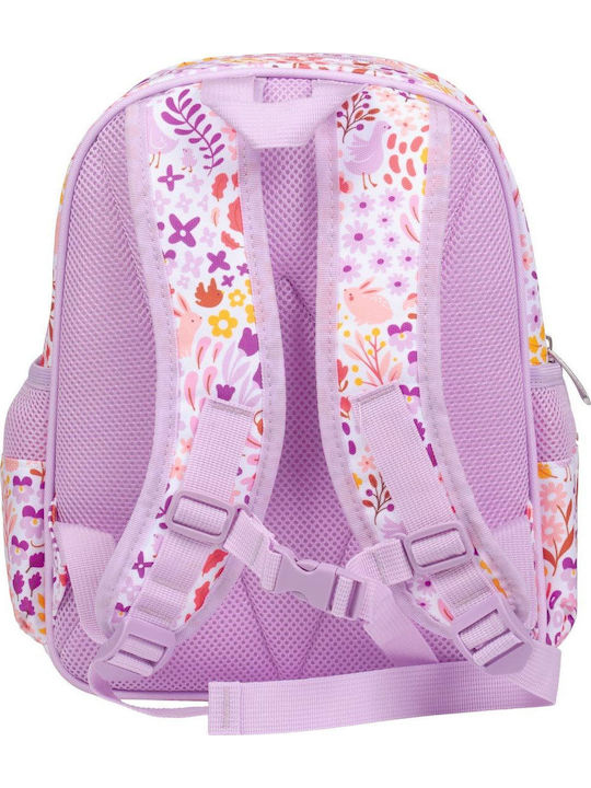 A Little Lovely Company School Bag Backpack Kindergarten Lilac 16Liters