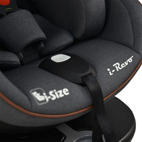 Bebe Stars I-Revo Baby Car Seat i-Size with Isofix Grey