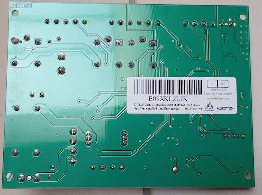 Elektronische Karte Alisontech Ca2b9 V1.10 Für Schiebetore Avidsen