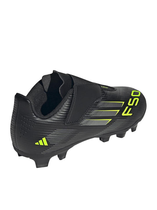 F50 Club FG/MG Kids Soccer Cleats And Shoes Molded Black