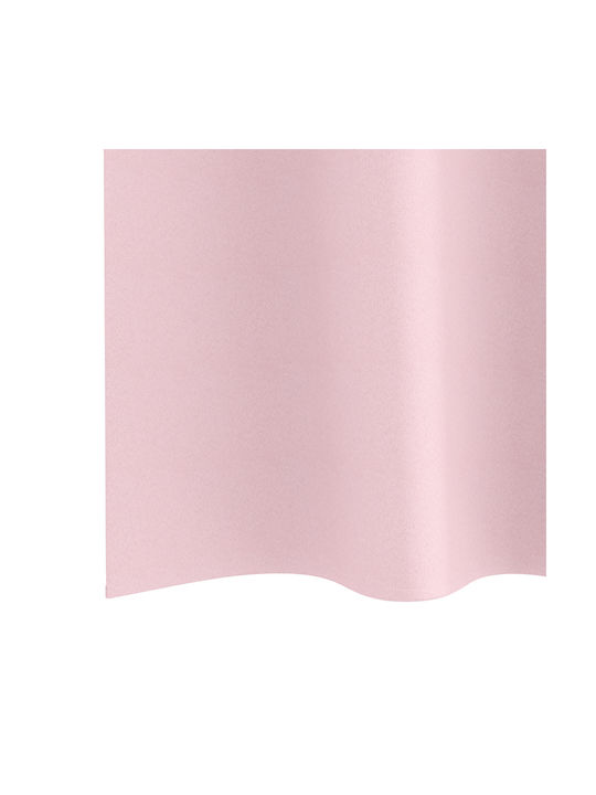 vidaXL Set of Pink Window Curtains with Grommets 140x245cm