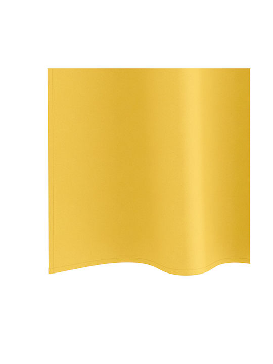 vidaXL vidaXL Yellow Grommet Window Curtains Set 140x245cm