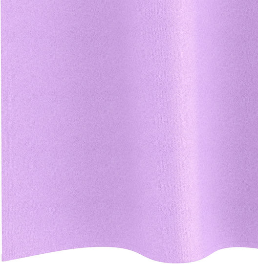 vidaXL Set Of Purple Window Curtains With Grommets 140x140cm