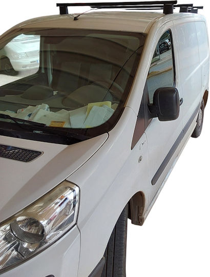 Nordrive Kit Bars Legs Nordrive Iron Kargo Toyota Proace 2013-2016 3 Pieces Car Roof Bars tproace.06