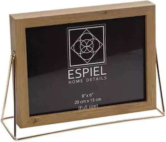 Espiel Κορνίζα με Χρυσό Πλαίσιο Ξύλινη 15x20 Espiel Κορνίζα με Χρυσό Πλαίσιο Ξύλινη 15x20