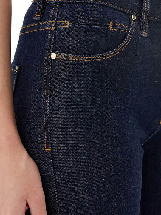 Sexy Women's Jean Trousers in Straight Line Bfin Blue