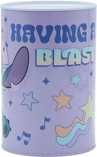 Metal Money Box 10x15 Lilo & Stitch