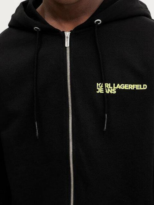 Sweatshirt with Hood Black
