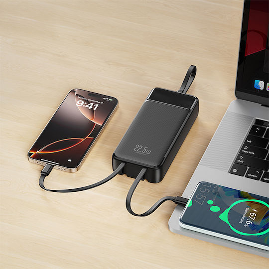 XO PR275 Power Bank 20000mAh 18W Quick Charge 2.0 / Quick Charge 3.0 Black
