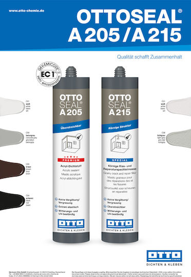 Otto Chemie Ottoseal A Silikon-Dichtungsmittel 310ml 1Stück