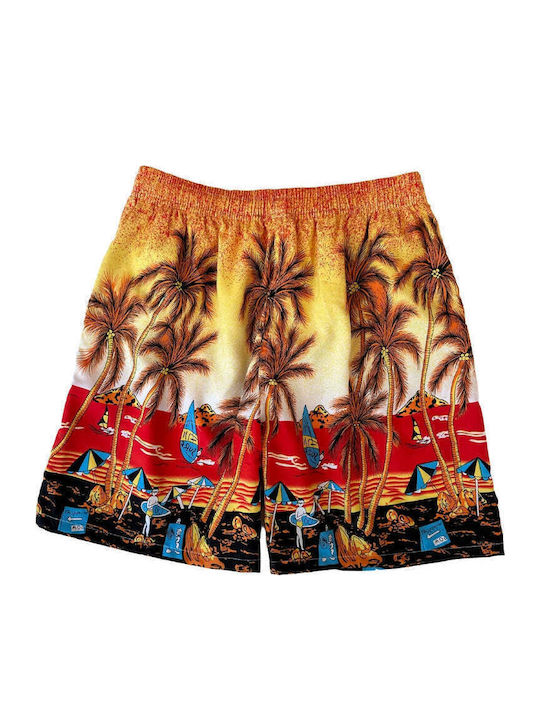 Men's Swimwear Shorts Orange