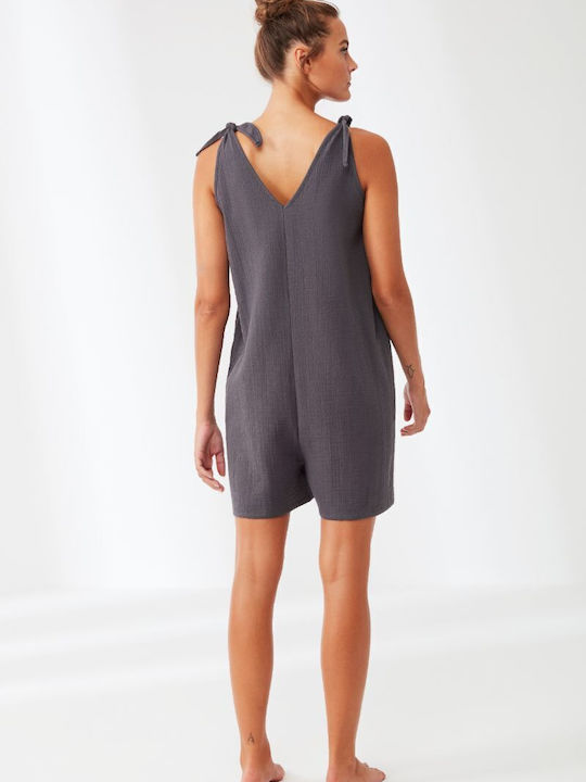 Women's One-piece Suit Grey