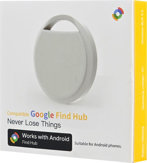 RSH iTag13 Compatibil Cu Google Find Hub Alb